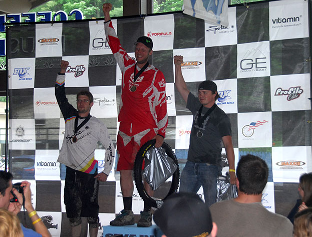 Justin Stuller, Cat 2 Men's 30-39 3rd Place.