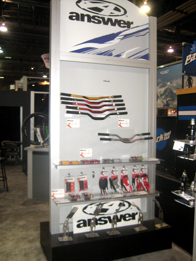 Answer Racing Product Display