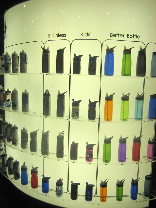Illuminated Camelbak Display w/ Magnet Placeholders