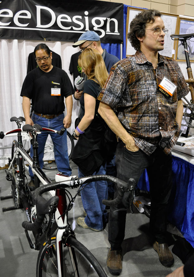 Greg Calfee Interacting with an Interested Crowd