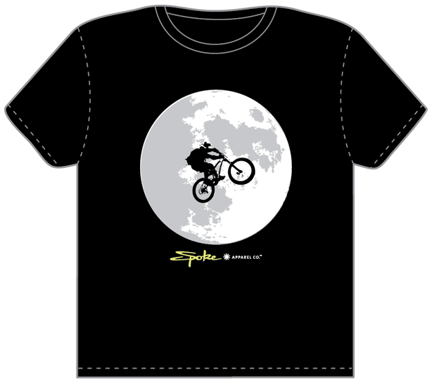Spoke Apparel - Moon Man Tee Spoke Apparel - Moon Man Tee