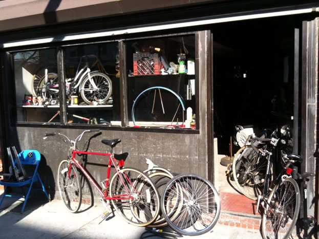 pete2 The Front of Pete's Shop