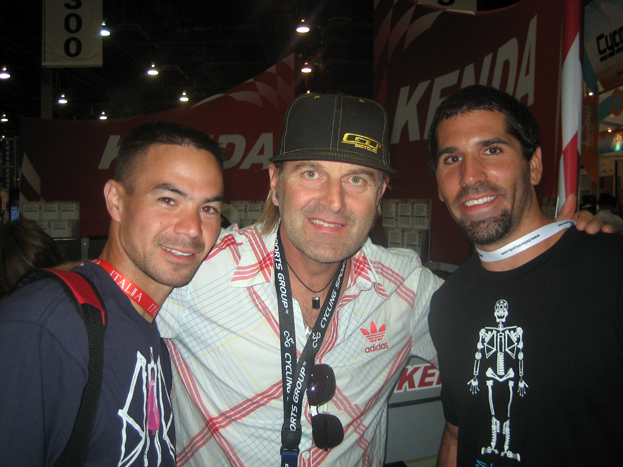 Gary Lessner, Hans Rey and Fakis (Representin' with the Spoke shirts!)