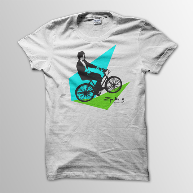 Gangster Lean Urban Bicycle T-Shirt - Spoke Apparel